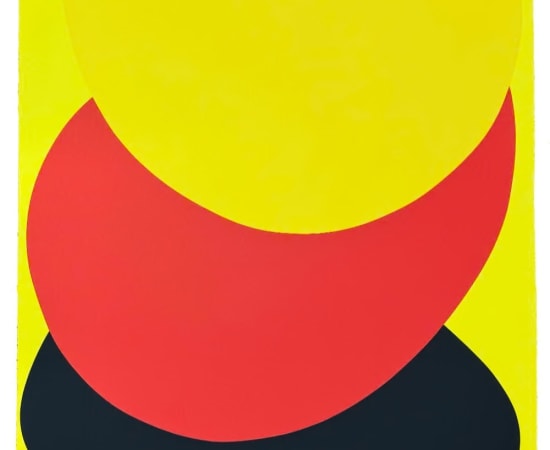 Terry Frost, Suspended Red, Yellow and Black, 1987