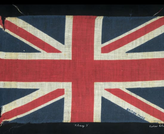 Peter Blake, Found Art, Flag 3, 2009