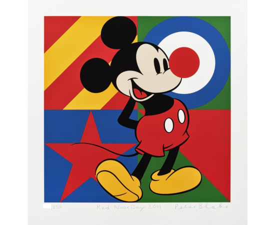 Peter Blake, Red Nose Day 2019, 2019