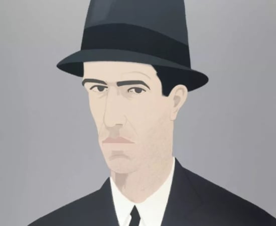 Alex Katz, Passing (Self-Portrait), 1990