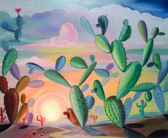 Milan Kunc, Mexikanische Landschaft (Mexican Landscape), 1985