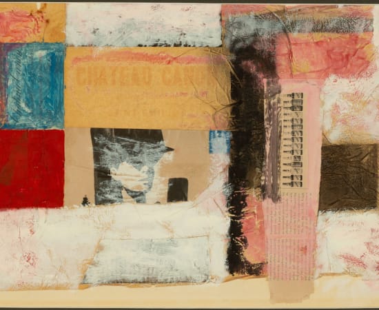 Grace Hartigan, Untitled (Collage), c. 1950-60s