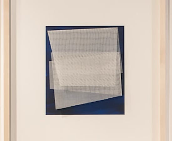 TOM HENDERSON, Moiré - Cerlean Blue, 2019