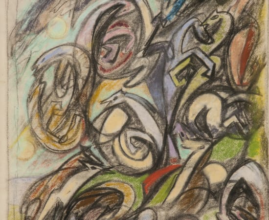 André Masson, Massacre des chevaux, 1933
