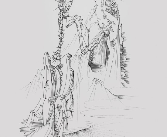 André Masson, Dans le pur néant. À la cîme de l'Être, 1939