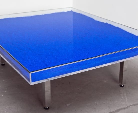 Yves Klein , Blue Table, 1963