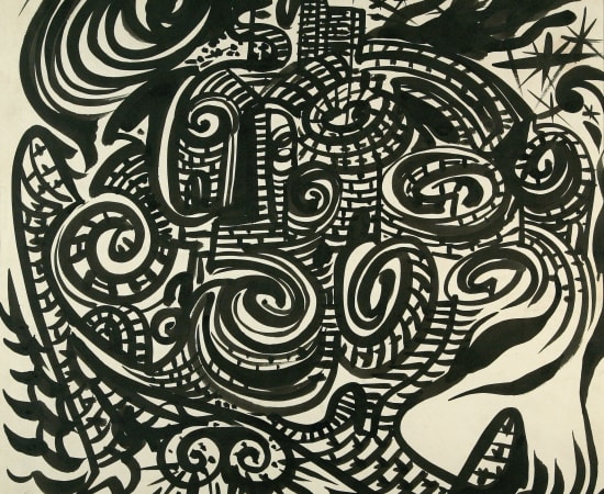 André Masson, Le Labyrinthe, 1939-40