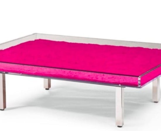 Yves Klein , Pink Table, 1963