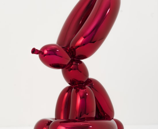 Jeff Koons, Red Rabbit, 2017