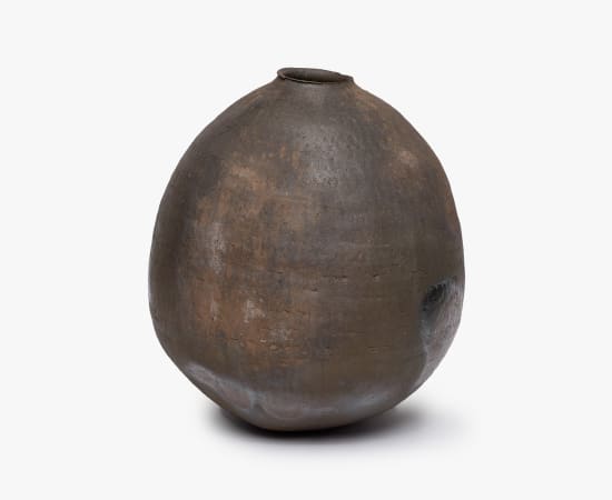 Kai Tsujimura, Large Yakishime Jar 焼〆大壺, 2025