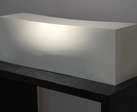 Hiromi Itabashi, White Porcelain Cuboid I 白磁直方体, 2012