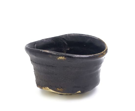 Kai Tsujimura, Hiki-dashi Black Tea Bowl - 引出黒茶碗