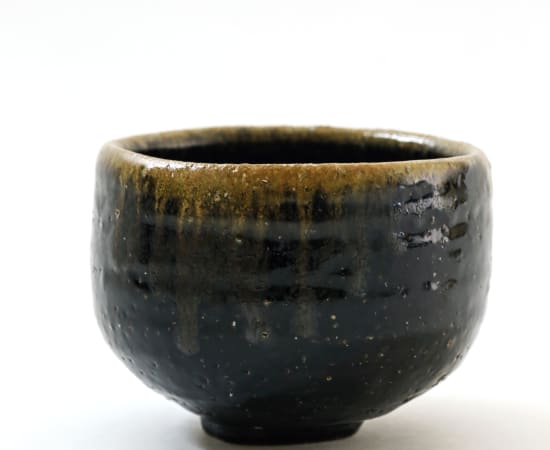 Jun Isezaki, Bizen Black Tea Bowl - 備前黒茶盌