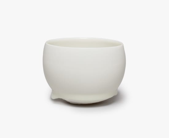 Hiromi Itabashi, White Porcelain Tea Bowl 白磁茶碗, 2005