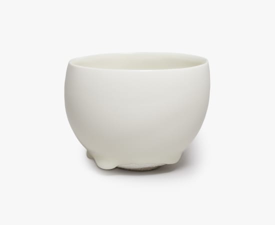Hiromi Itabashi, White Porcelain Tea Bowl 白磁茶碗, 2005