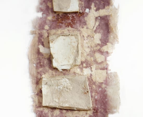 Yasue Maetake, Printed Tannins on Fiber Relief I, 2019