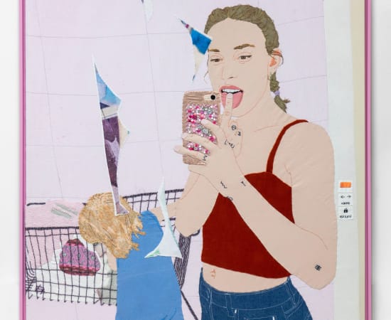 Nana Mandl, Shopping mall selfie, 2023