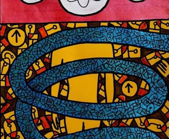 Albéric Kouassi, Atomes crochus, 2019