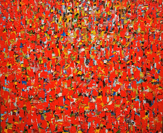 Ablade Glover, Red People, 2017