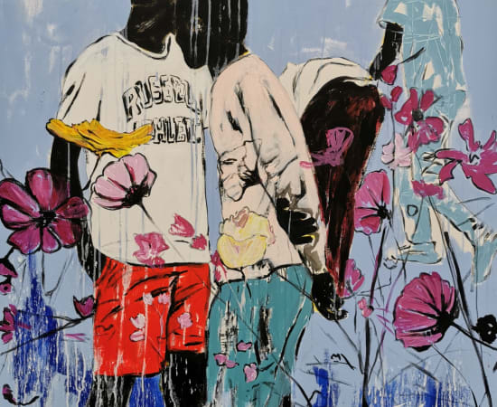 Romaric Yao, Yagor, Il y a des fleurs partout ...., 2020