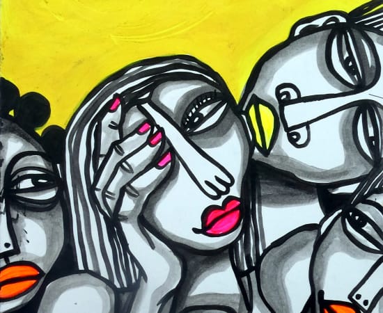 Obou Gbais, Ma famille 3, 2019