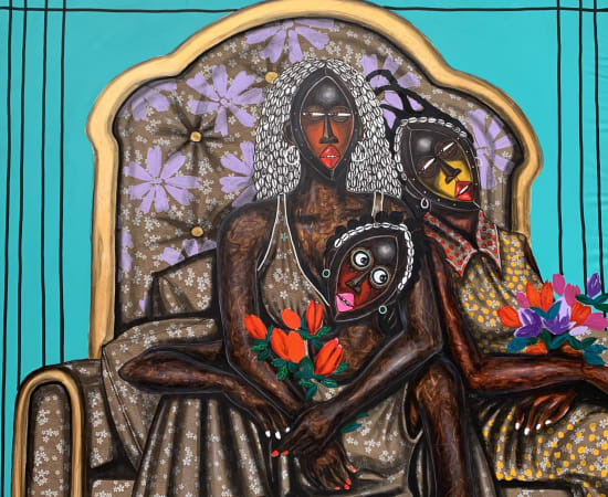 Obou Gbais, Les trois Demoiselles , 2021