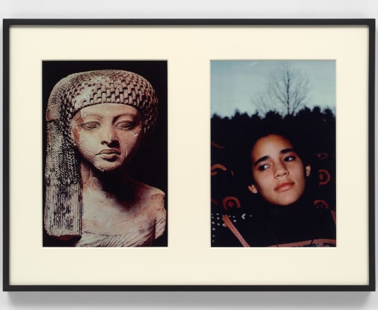 Miscegenated Family Album (Worldly Princesses), L: Nefertiti's daughter, Merytaten; R: Devonia's daughter, Kimberley, 1980/1994