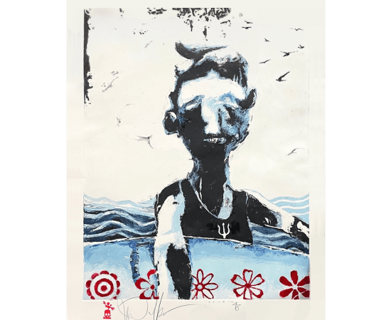 JJ Walker, Dawn patrol - Blue, 2024
