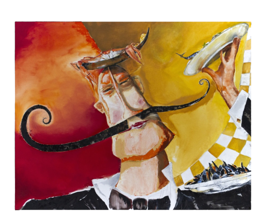 JJ Walker, Camarero y cangrejo, 2018