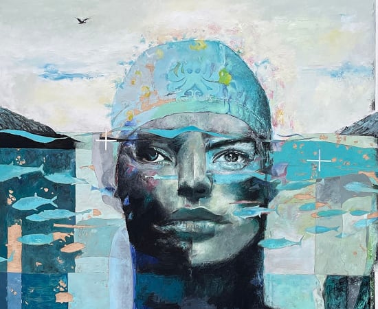 JJ Walker, Port Lligat: She gazed upon the whitewashed house of the fishermen, 2024