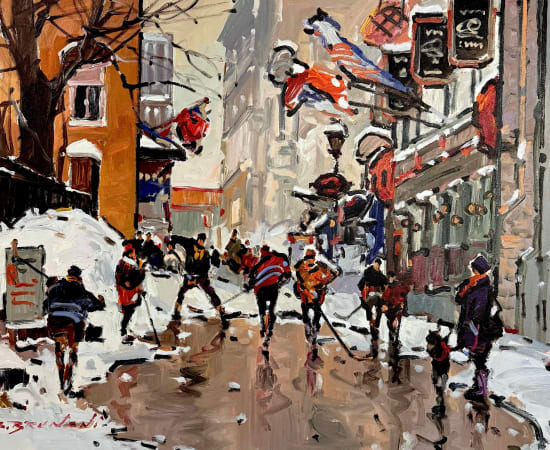 Serge Brunoni, Street Arena, St. Anne St. Quebec City