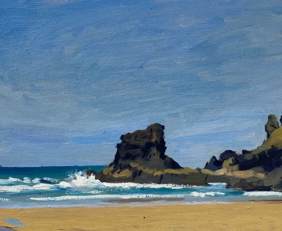 Daisy Sims Hilditch, Porthcothan Bay, Tide Approaching
