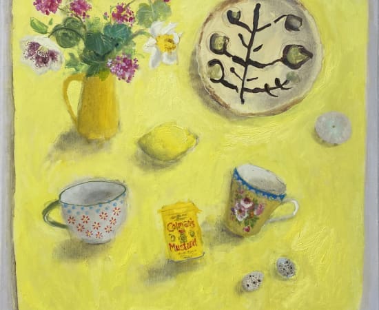 Gillian Gathercole, Spring Flowers & Tina Sanderson's Plate