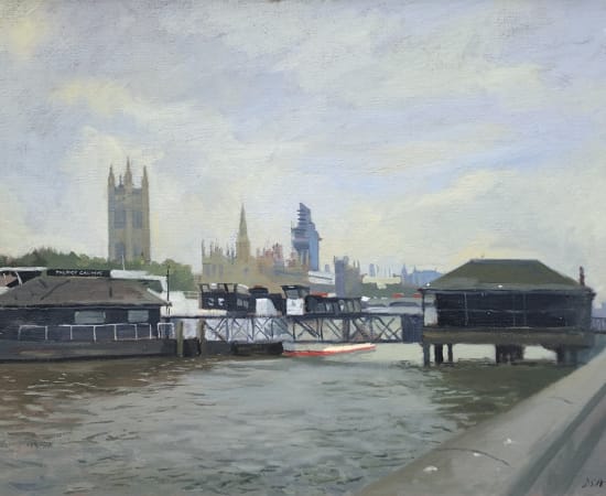 Daisy Sims Hilditch, London Greys from Lambeth Bridge