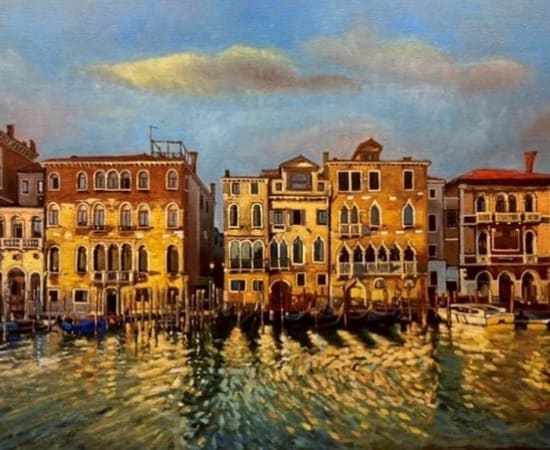 Stephen Collett, Grand Canal Reflections, 2023