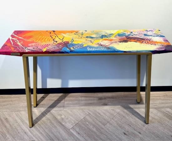 Antonio Russo, Russo Resin Console Table