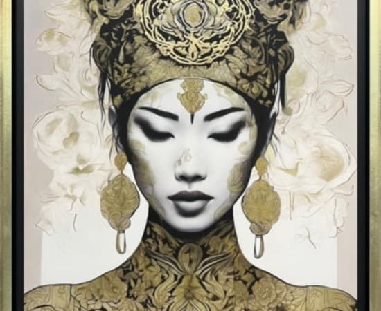 Japanese, portrait, female