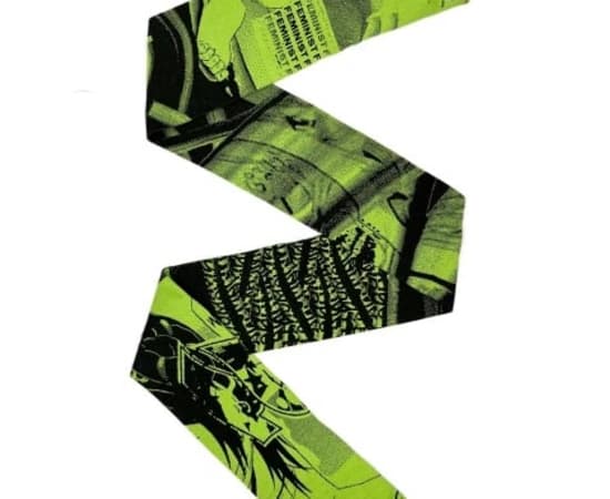 Yamuna Forzani, Green Scarf 03