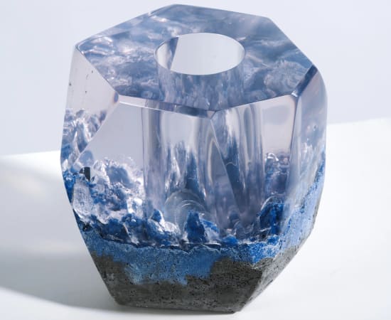 Jule Cats, In disguise Vase Rock - Blue