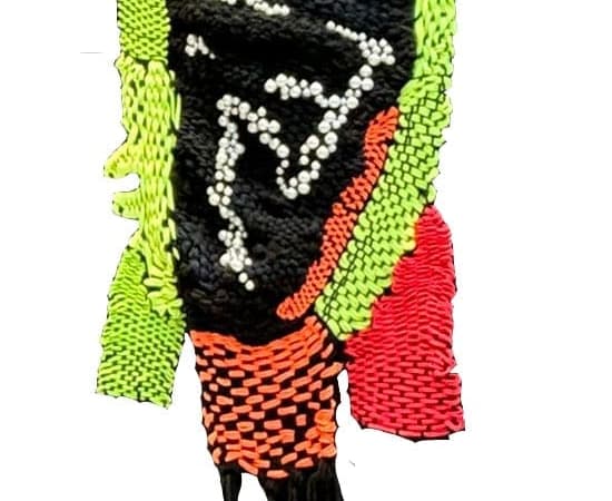 Mariadela Araujo, Fluid black tapestry