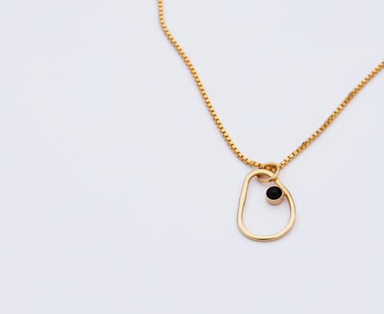 Jesler Muntendam, Cay necklace, goldplated