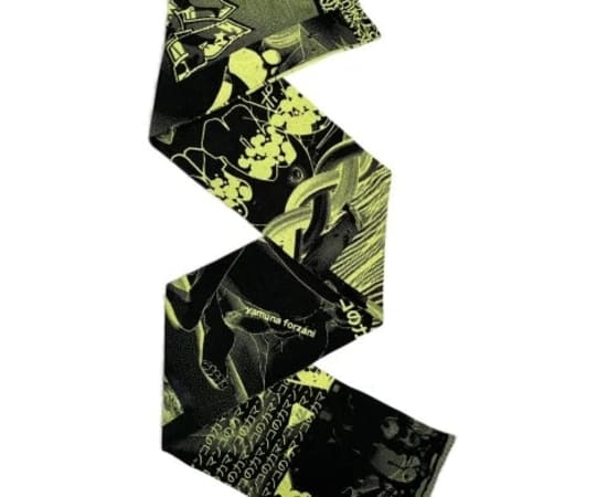 Yamuna Forzani, Green Scarf 01