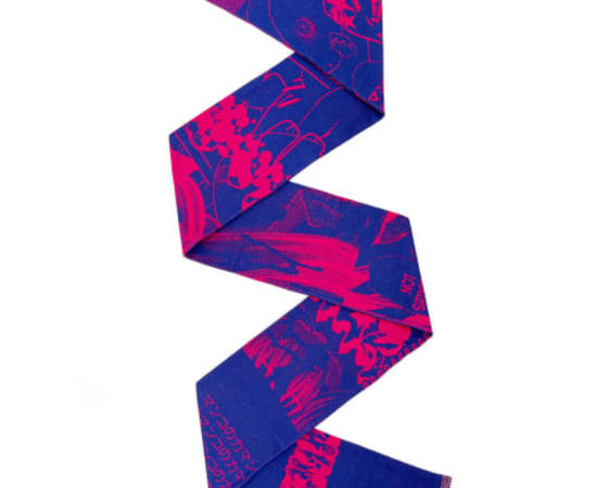 Yamuna Forzani, Magenta Scarf 01