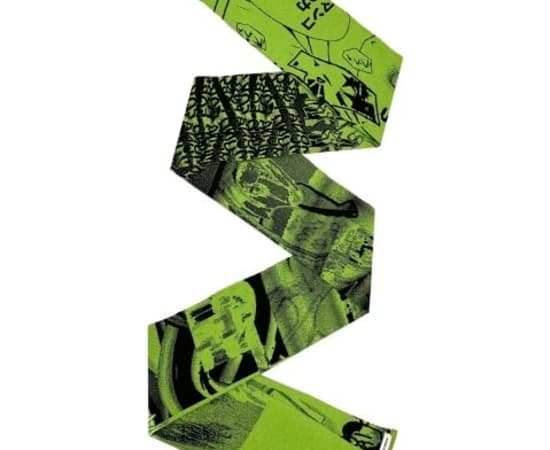 Yamuna Forzani, Green Scarf 02