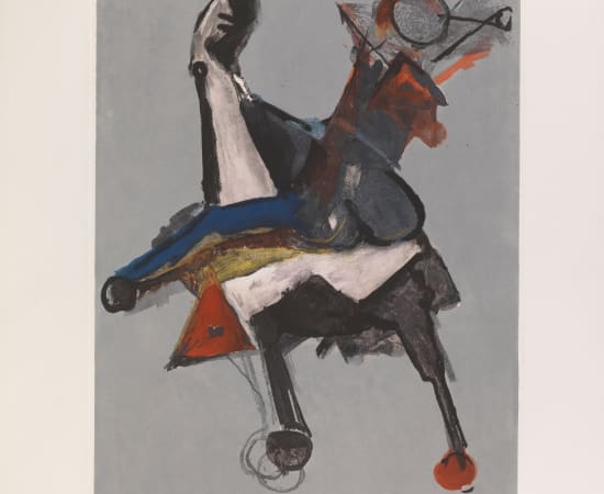 Marino Marini, Marino from Shakespeare I Plate II, 1977