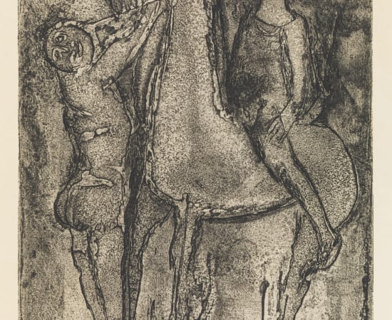 Marino Marini, Giochi Dal Fondo, 1971