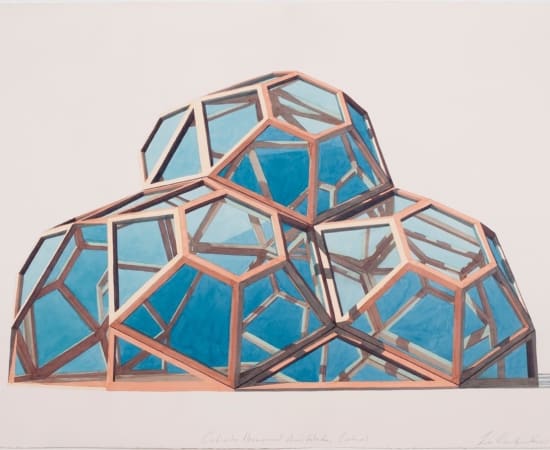 Los Carpinteros, Cubierta Hexagonal Acristalada Lateral, 2017