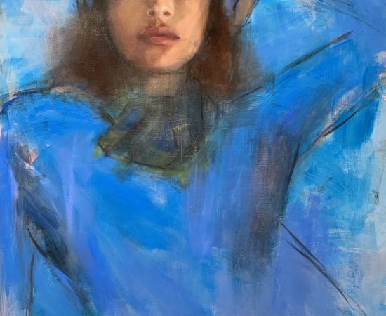 Sara Edison, Blue on Blue, 2025