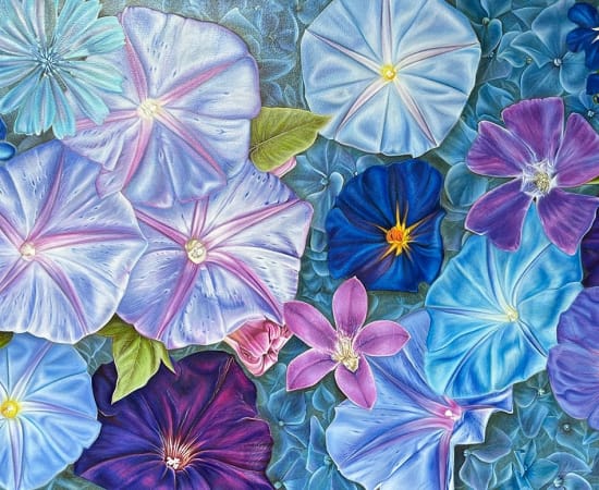 Olga Calado, Blue Symphony, 2025