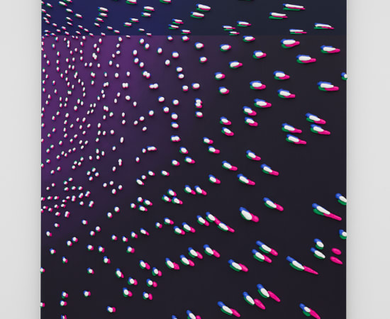 Joseph Parra, Starlight (Red-Violet), 2023
